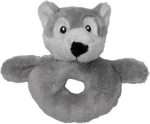 Sonajero suave de lobo Nature Planet