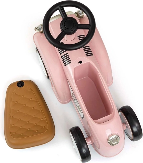 Práctico compartimento de almacenamiento bajo el asiento