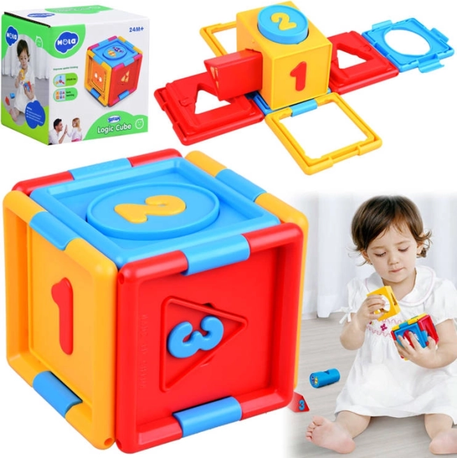 Cubo educativo para niños 2+