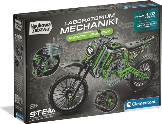 Mecánica de laboratorio – kit de construcción de moto de cross
