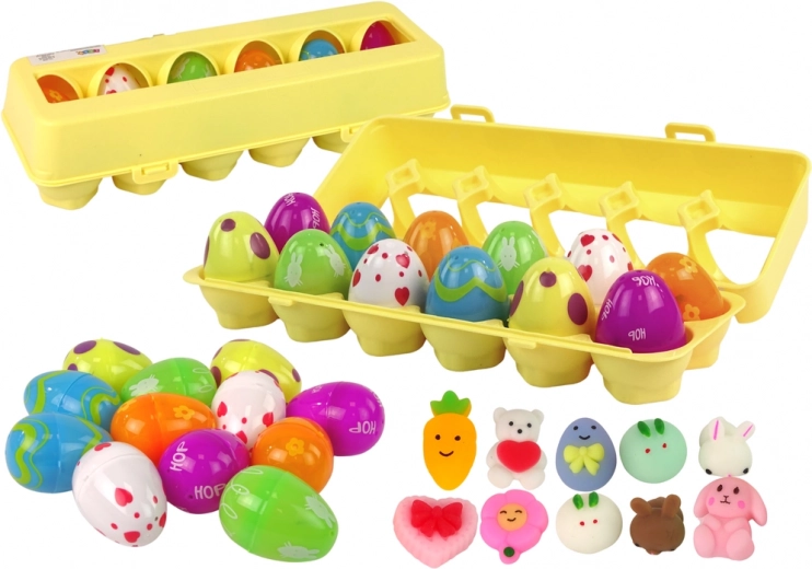 Huevos squishy de Pascua – set de 12 piezas