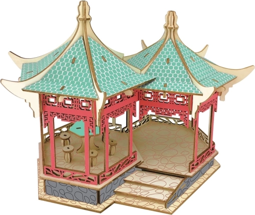 Puzzle 3D de madera Yueyang Tower