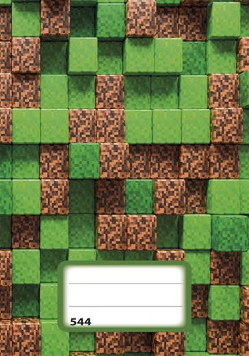 Cuaderno A5 con líneas Pixel Cubes