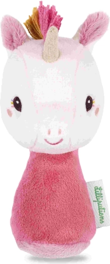 Lilliputiens sonajero con silbato unicornio Lena