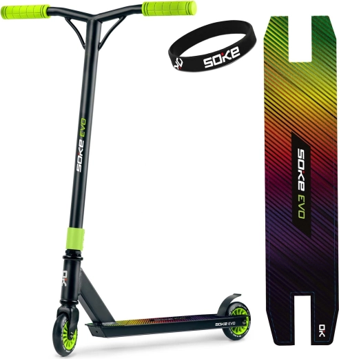 Patinete freestyle SOKE EVO verde