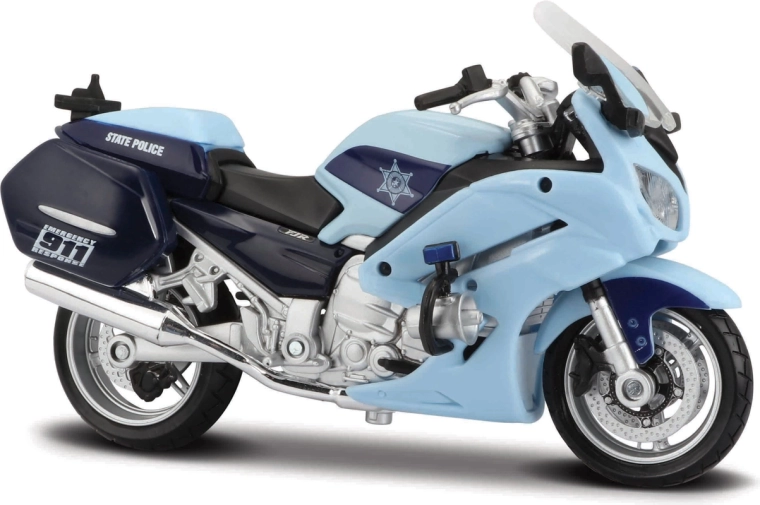 Motocicleta policial Maisto Yamaha FJR 1300A US State Trooper 1:18