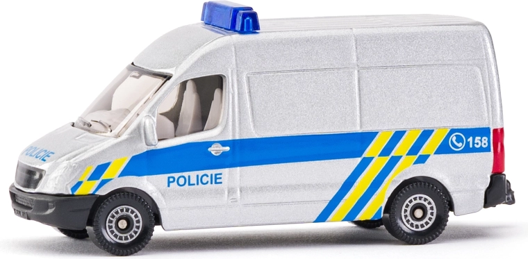 Furgón policial Siku VAN – versión checa
