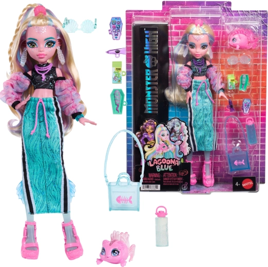 Muñeca Monster High Lagoona Blue con accesorios