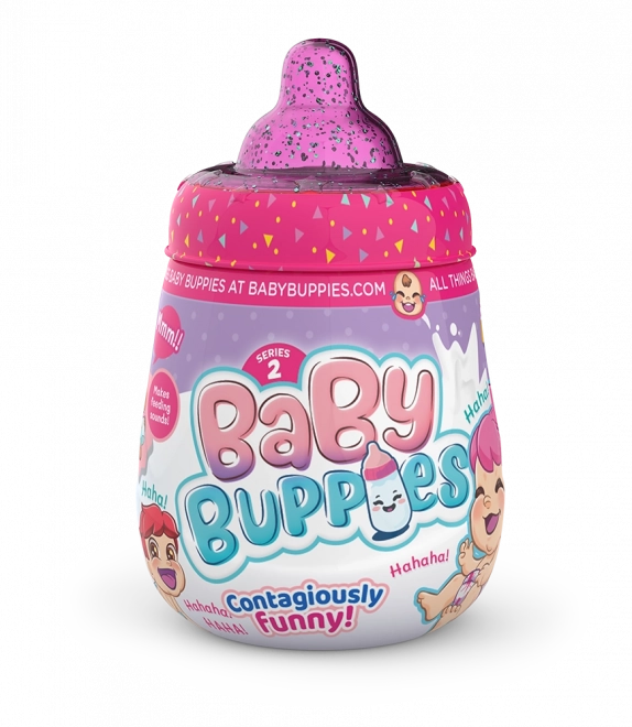 Baby buppies bebé que se ríe – muñeca coleccionable con sonidos