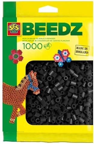 SES Creative cuentas para planchar negras 1000 uds