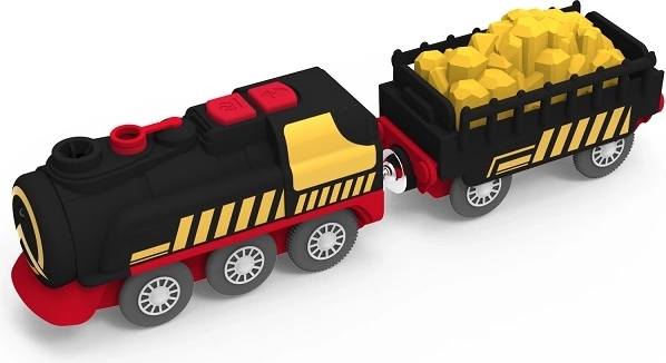 2Kids Toys tren de vapor a pilas con función de vapor