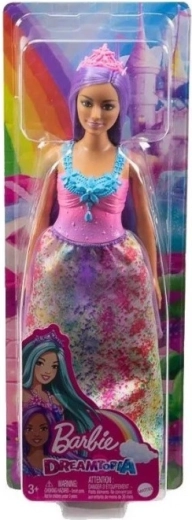 Muñeca Barbie Dreamtopia con cabello morado