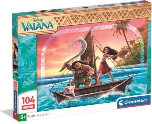 Puzzle Super Disney Vaiana 2, 104 piezas