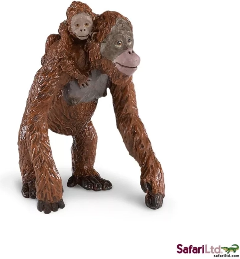 Orangután con cría
