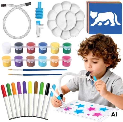 WOOPIE set creativo de pintura y arte 3 en 1 (42 piezas) - 1 unidad
