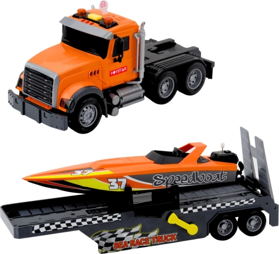 Transporte realista en el remolque