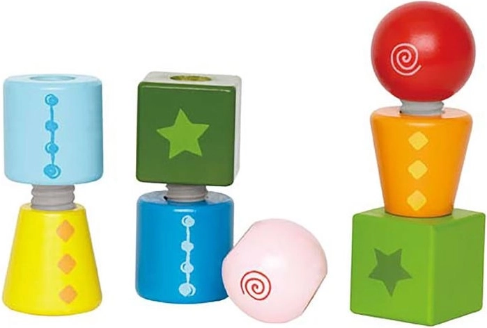 Juego de atornillar de madera para niños