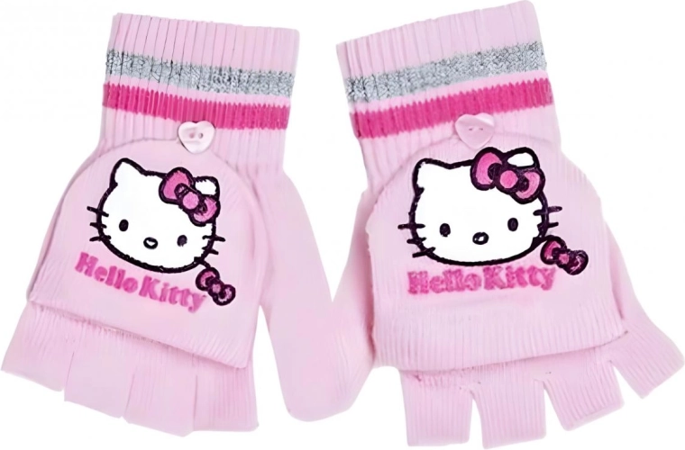 Guantes 2 en 1 Hello Kitty - 1 pieza