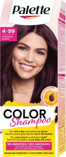 Palette Color Shampoo 4-99 burdeos, 50 ml
