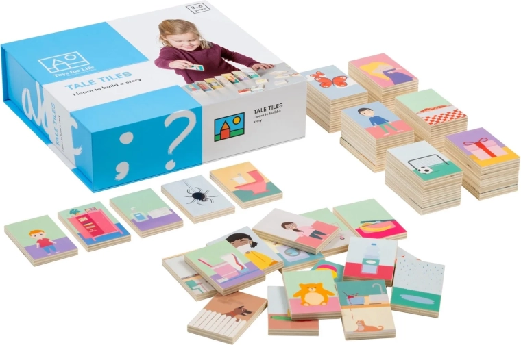 Toys for Life historia para construir con bloques de madera