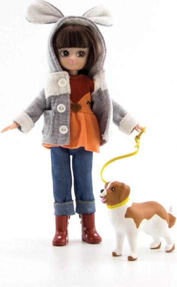 Muñeca Lottie paseo por el parque