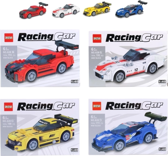 Bloques de construcción coche de carreras
