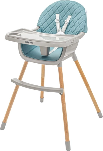 Trona Baby Mix Freja de madera verde apagado