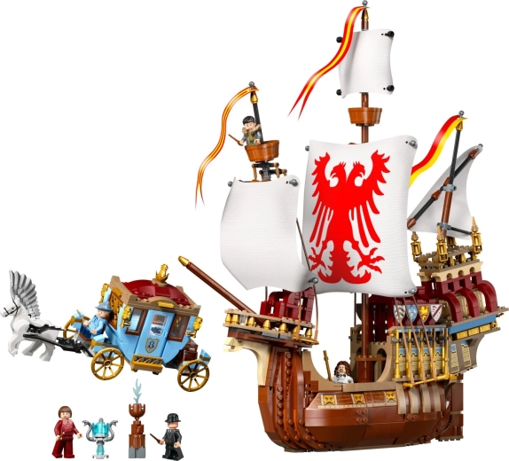 Barco de Durmstrang con interior