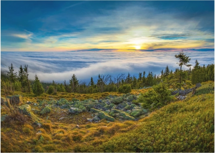 Puzzle Dino Ještěd Vista 1000 piezas