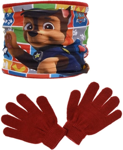 Cuello y guantes Patrulla Canina