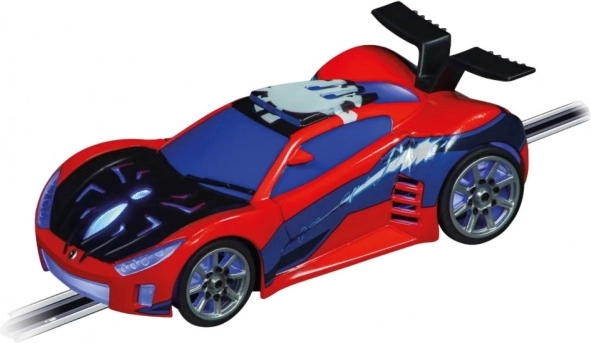 Coche Spider-Man Speed Shifter azul para pistas de carreras GO!!! 1:43