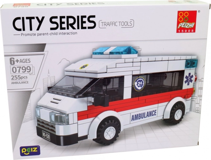 Pequeño mecánico – kit de construcción de ambulancia (255 piezas)
