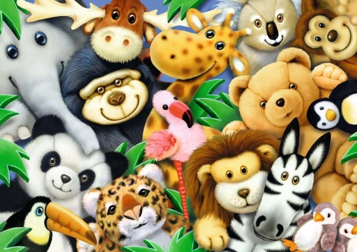 Puzzle Ravensburger Peluches 35 piezas