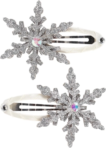 Souza! horquillas para el cabello Nya con estrella, plateadas - 2 unidades