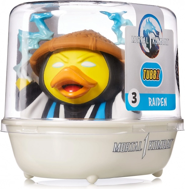 Figura coleccionable de patito Raiden de Mortal Kombat