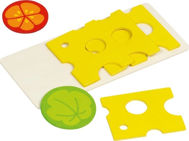 Queso en tabla