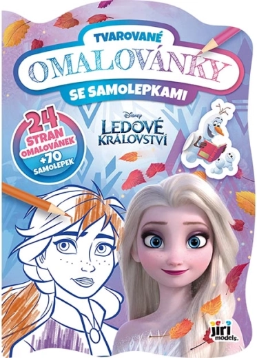 Libro para colorear troquelado Frozen