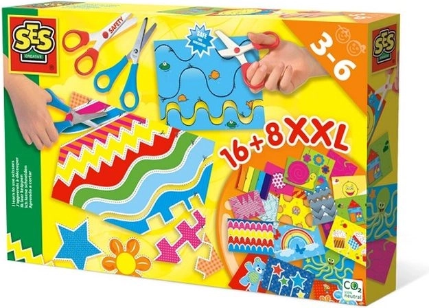 SES gran set para aprender a recortar