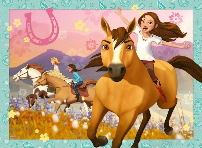 Puzzle Ravensburger Spirit: Libertad en el viento XXL 150 piezas