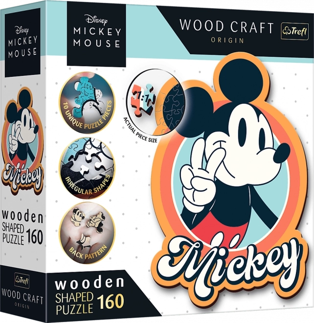 Puzzle de madera Retro MICKEY MOUSE de 160 piezas