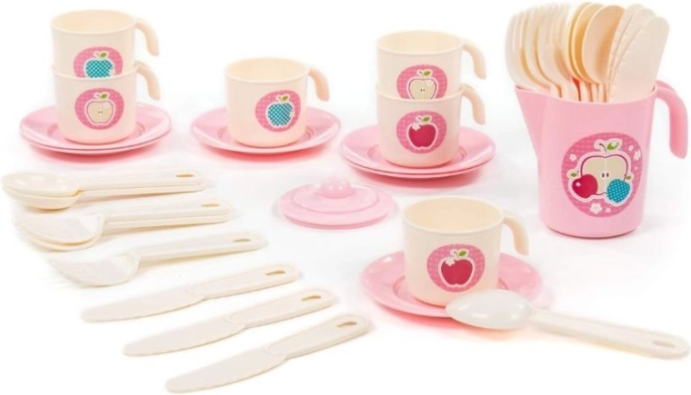 Juego de té infantil Anička para 6 personas, 32 piezas