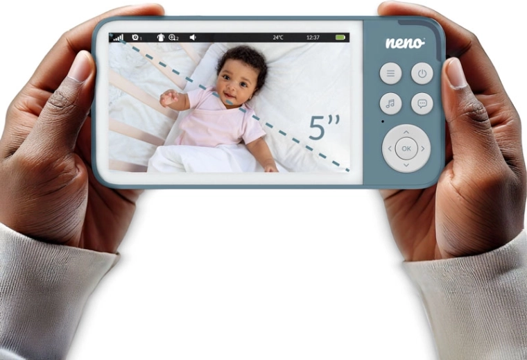 Gran pantalla de 5" y visión nocturna automática