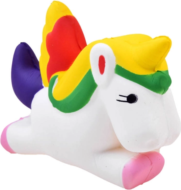 Unicornio antiestrés de espuma PEGAS – juguete squishy para apretar