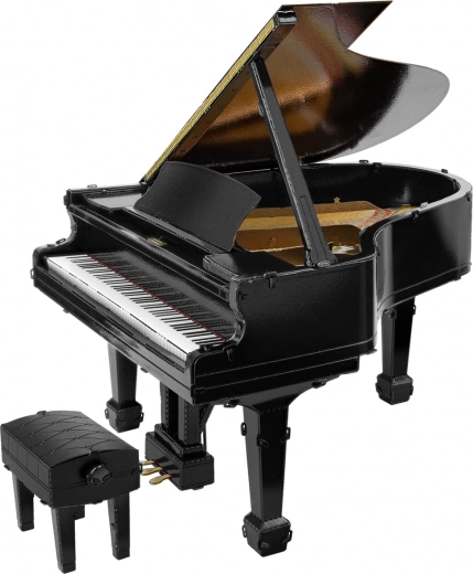 Rompecabezas 3D Piano de cola metálico