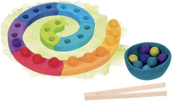 Espiral de 8 piezas para un juego variable