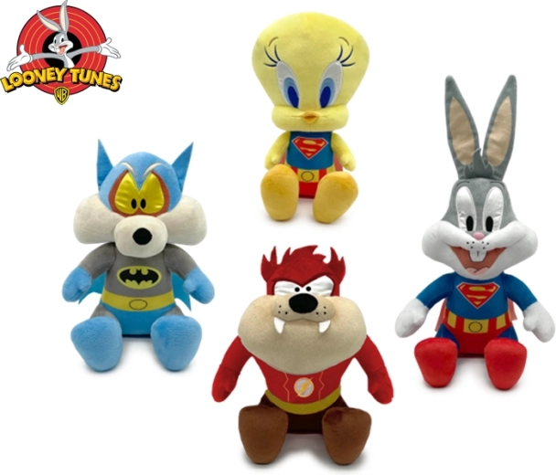 Looney Tunes figura de peluche de superhéroe 23 cm, sentada