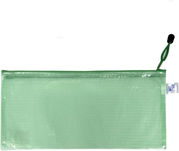Sobre con cremallera verde DL