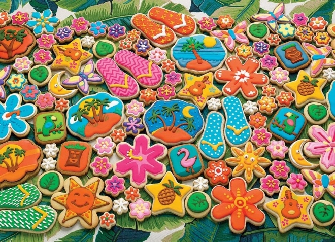 Puzzle COBBLE HILL Galletas tropicales 1000 piezas