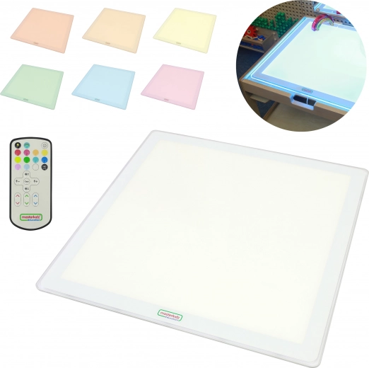 Panel luminoso LED Masterkidz con control remoto y cambio de colores