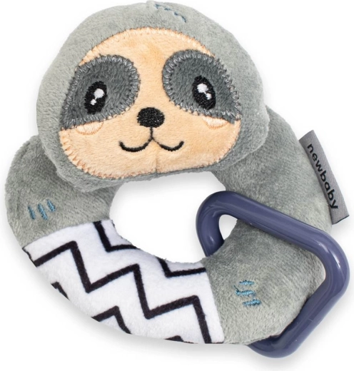 Sonajero de peluche de mano New Baby Sloth